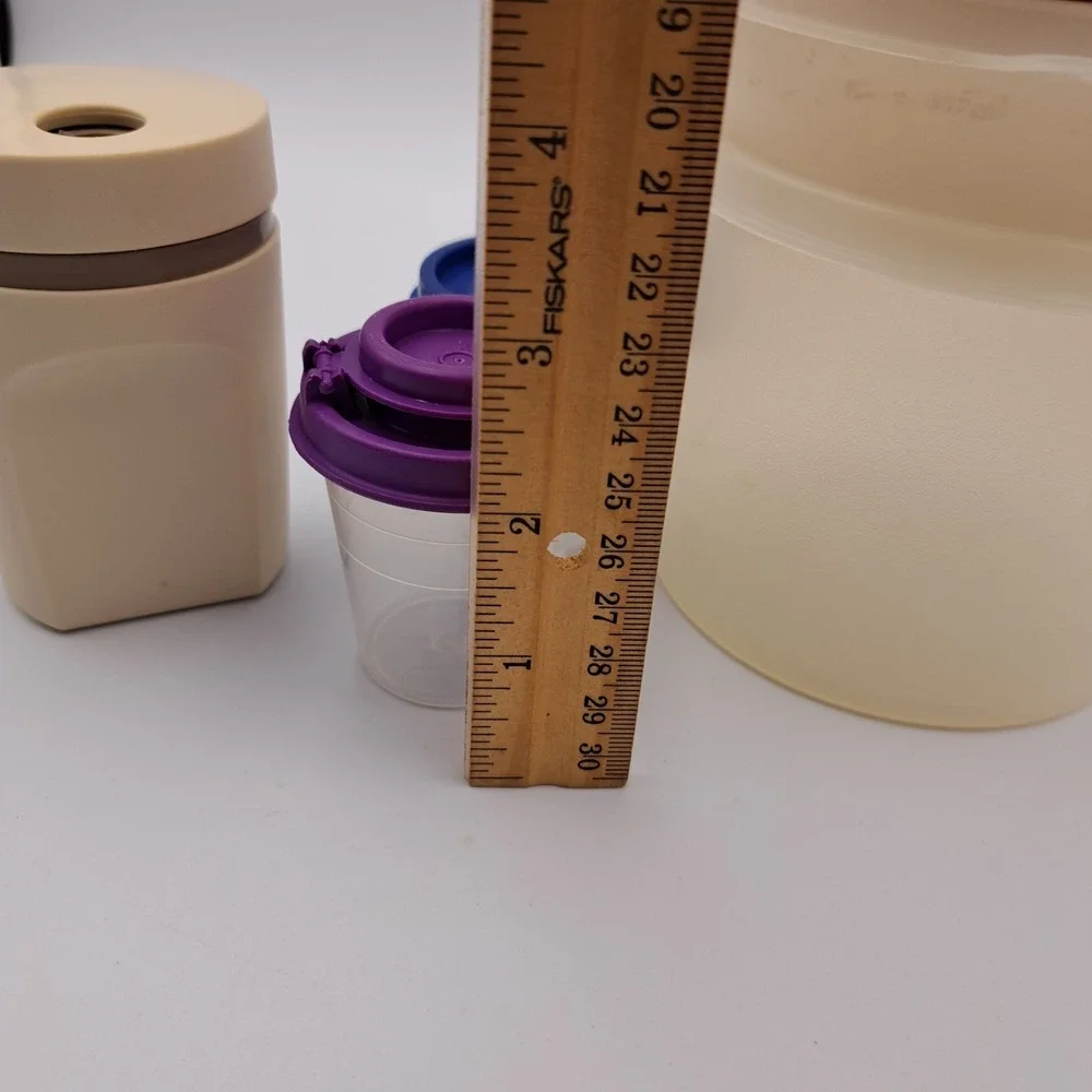 Mixed Tupperware Lot 9 Piece With Lids